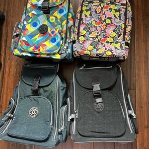 Kipling Rolling Backpacks